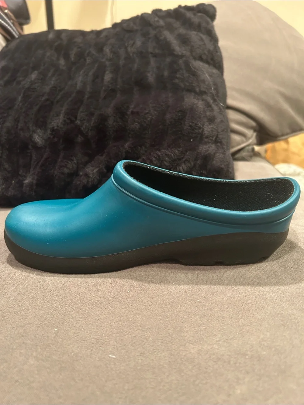 Sloggers Garden Clogs Teal Slip-On Waterproof Women’s Size 8